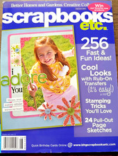 Scrapbooks etc. Magazine - May/June 2007 - Vintage  NLA - Scrapbooking