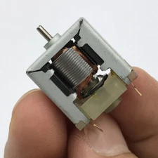 DC6V-12V 23500RPM High Speed Thin Micro Mini Square 18mm Bare Motor Toy Slot Car