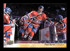 Paul Byron 2017-18 Upper Deck Hockey #C45 UD Canvas Montreal Canadiens