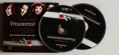 De Allermooiste Vrouwenstemmen NL 2CD Digipak 2008 Piaf Greco Barbara Lenya