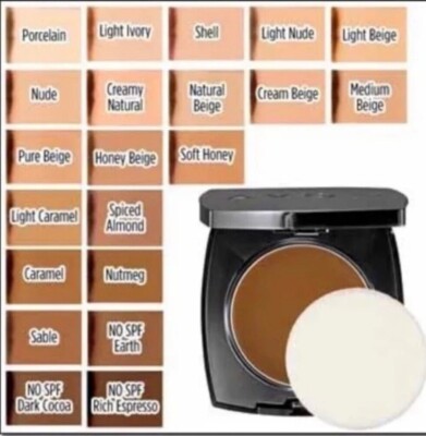 Avon True Color Flawless Cream To Powder In Nutmeg...New Sealed..Fast Shipping