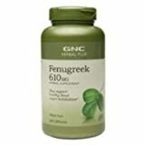 GNC Herbal Plus Fenugreek 610mg 200 Capsules eBay