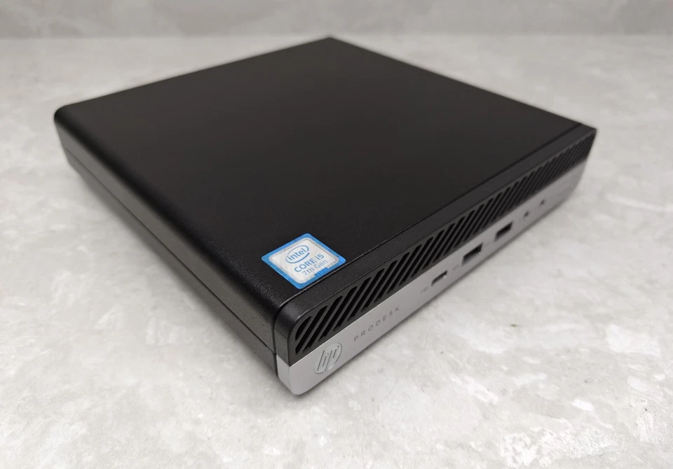 HP ProDesk 600 G3 Desktop Mini i5 7500 3.4GHz 8GB RAM 256GB SSD Win 11 Pro - Image 2 of 4