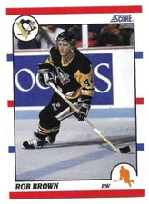 ROB BROWN 1990-91 SCORE CARD NEAR MINT+ CONDITION