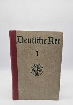 Deutsche German Art 1 Education Book 1932 VTG Mittelschulen Austrian Federal