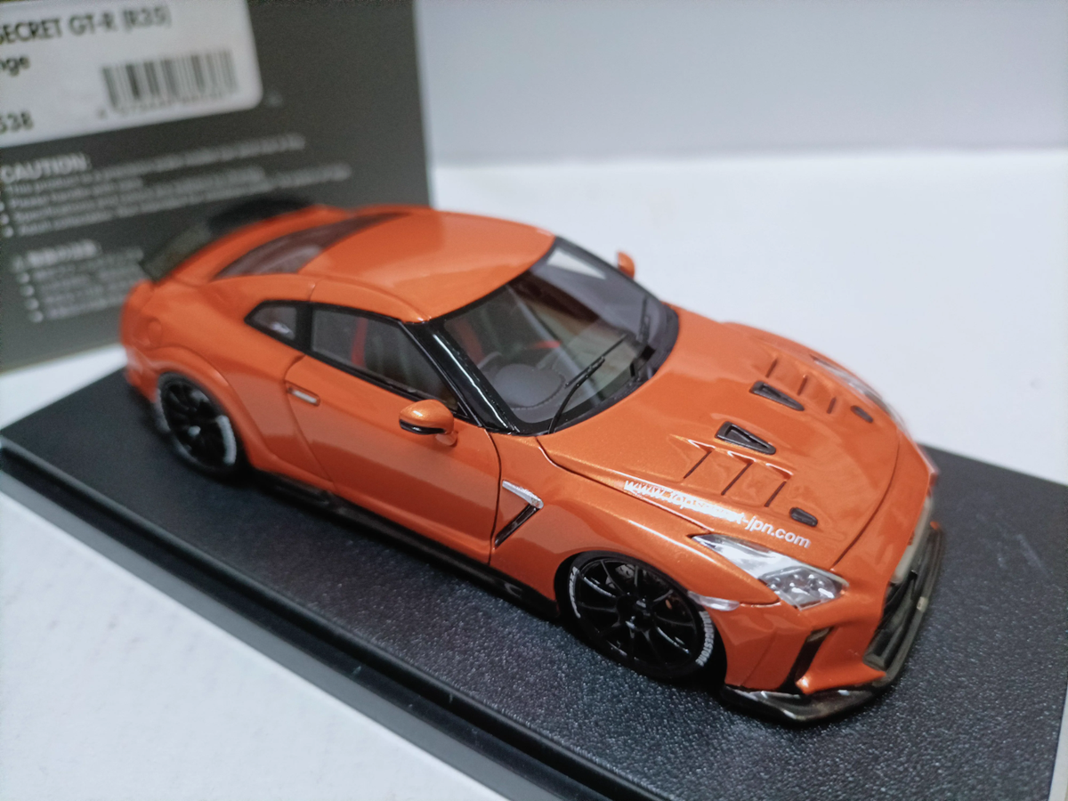 TOP SECRET R35 GT-R TS RED 1/43 【公式通販】