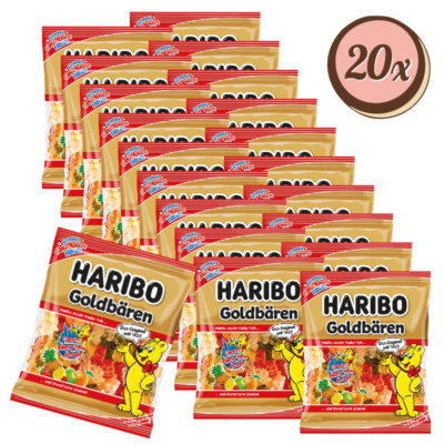 Multipack: 20x Haribo Goldbären à 175g