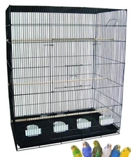 Large Breeding Flight Bird Breeder Cage For Aviaries Canaries Budgies Finches 