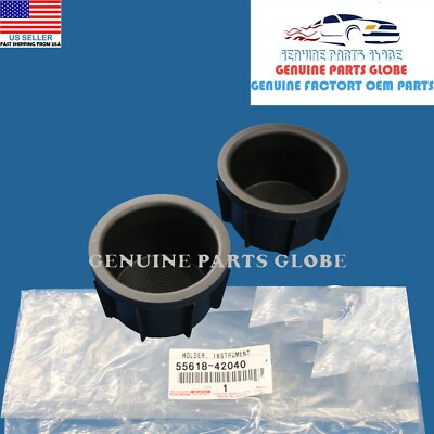 GENUINE TOYOTA 06-12 RAV4 FRONT CONSOLE BOX CUP HOLDER INSERT SET