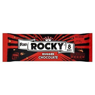 Fox's Rocky Bars - Chocolate - 8 pro Packung