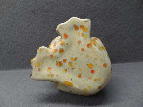 Porta spugna cucina rana maculato vintage MCM ceramica anni 70 bocca retrò - Foto 8 di 8