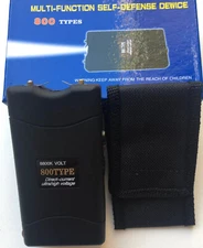 Rechargeable Stun Gun with LED Light - Free Taser Holster ，USA seller！