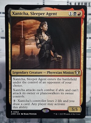 Magic - Xantcha, Sleeper Agent - Rare/Leg. Kreatur - Commander Masters - EN/NM