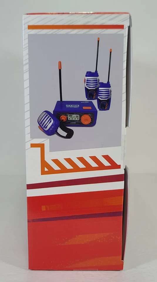 Nerf 3-Way CB Radio Walkie Talkie + Base Station Kit Toy For Kids & Adults - Image 4 of 4