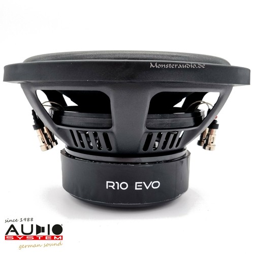 AUDIO SYSTEM R-10 EVO 25cm Subwoofer 700 Watt Auto Woofer 10" Radion 2x4 Ohm - Bild 4 von 7