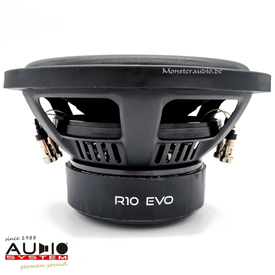 AUDIO SYSTEM R-10 EVO 25cm Subwoofer 700 Watt Auto Woofer 10" Radion 2x4 Ohm - Bild 4 von 4