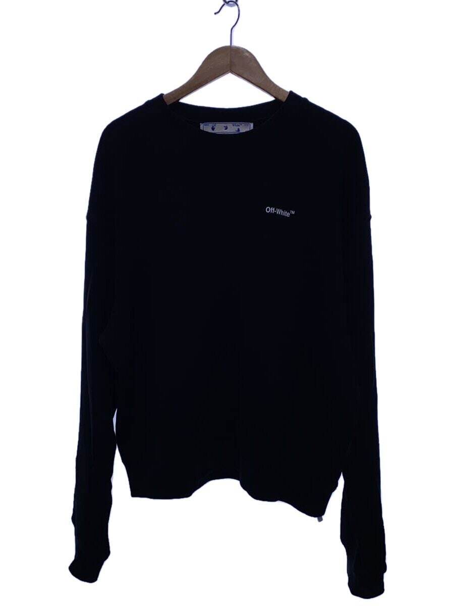 スウェット・トレーナー OFF-WHITE SWEATSHIRTS BLACK OFFWHITE Sweatshirt black XL Used | eBay