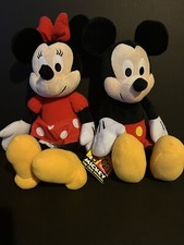New KOHL'S CARES 2018 MICKEY  MINNIE MOUSE 13'' SET OF 2 PLUSH DOLLS