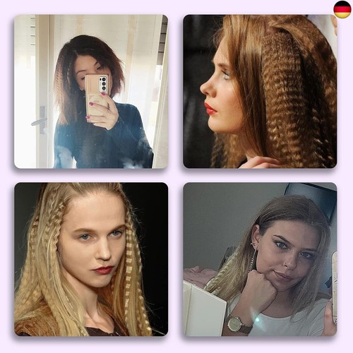 Kreppeisen für die Haare DSHOW Keramik Crimping iron for Hair Glätteisen H - Bild 6 von 13