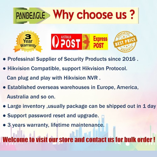 4K Hikvision 8CH 8MP CCTV System Set Home Security IP Camera POE 12MP NVR MIC AU - Picture 2 of 22