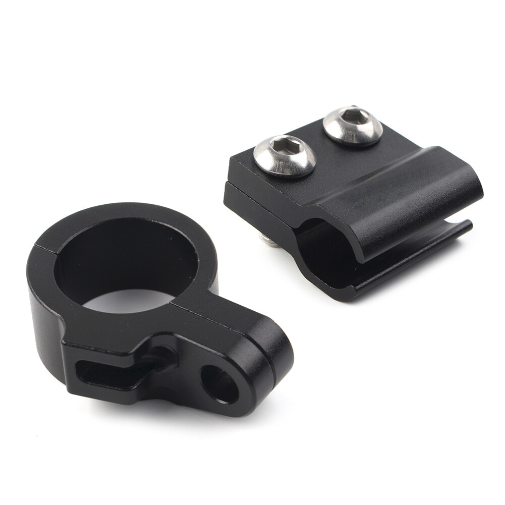 CNC Front Brake Line Hose Clamp Guide For Honda CR80R CR85R CR125R CR250R Black