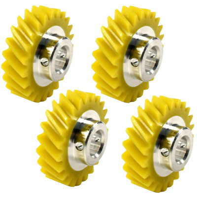 4-Pack Replacement Mixer Worm Gear for KitchenAid 3KSM 4KSM 5KPM 5KSM Series