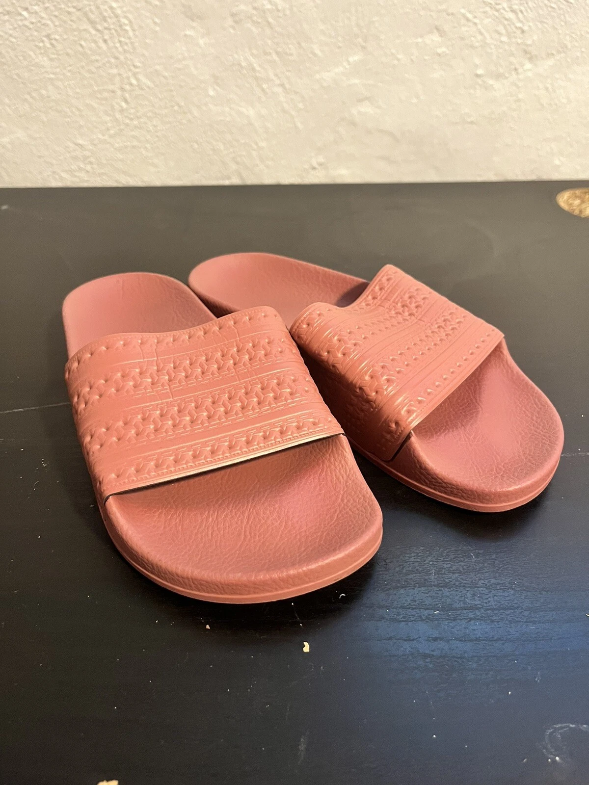 Adidas Adilette scivoli donna ragazza rosa polvere rosa cenere CQ2236 taglia 4 tinta unita