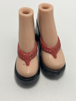 Bratz Treasures Roxxi Pirat Rot Schuhe Sandalen Puppenkleidung Zubehör 