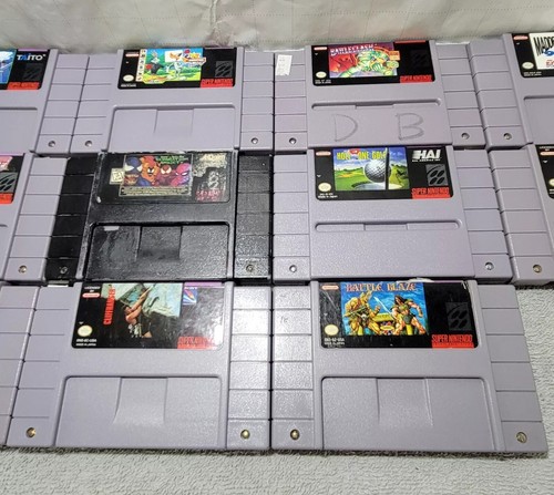 Super Nintendo SNES Game Lot (14) - Battle Blaze, Lufia, Clayfighter, Spiderman+ - Picture 5 of 9