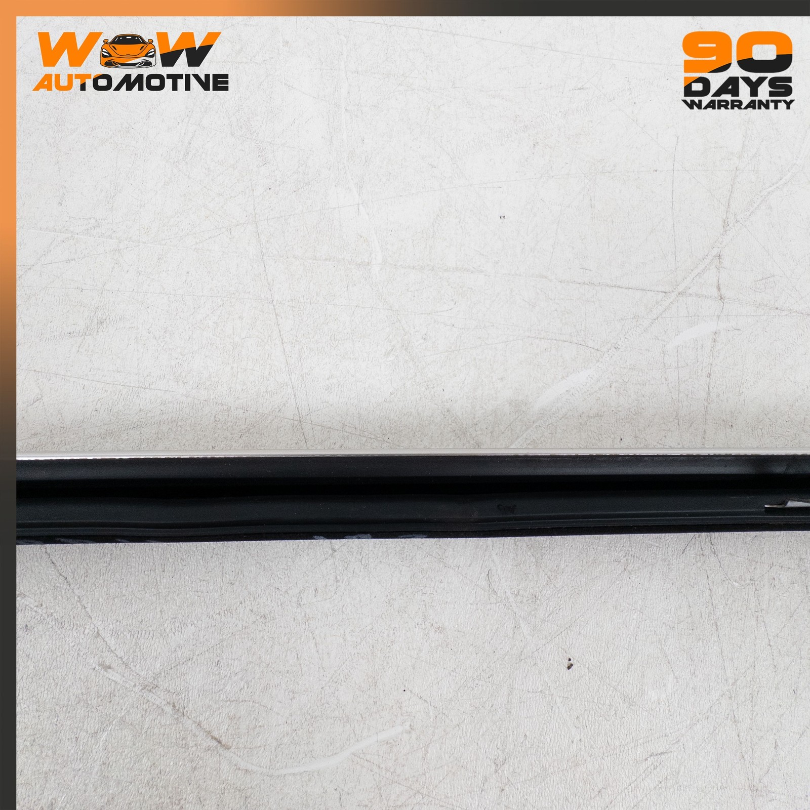 06-13 BENTLEY CONTINENTAL FLYING SPUR REAR RIGHT DOOR WINDOW MOLDING TRIM OEM
