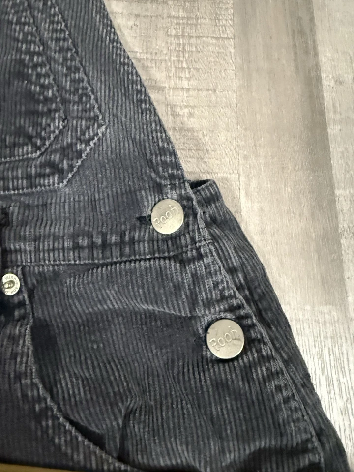 Mono de Pana Pooh Vintage Negro Disney Mameluco Bordado Adulto Mediano Foto 3 de 4