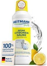 HEITMANN Pure Zitronensäure 500ml Entkalker ...