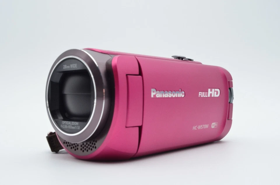 [Mint] Panasonic HC-W570M Full HD Twin Camera 32GB Camcorder Pink From Japan - Image 3 of 4