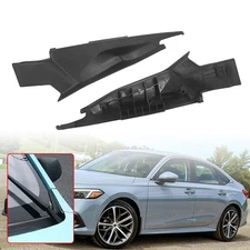 Front Windshield Wiper Side Cowl Extension Trim Cover For 2022-2025 Honda Civic