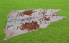 100% New Cowhide Rugs Area Cow Skin Leather (51" x 50") Cow hide SA-3048