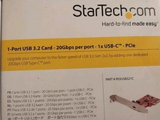 StarTech USB 3.2 Gen 2x2 PCIe 3.0 x4 PCIe Card PEXUSB321C
