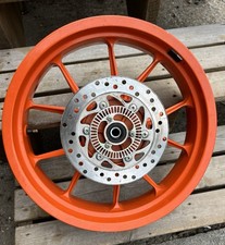 Ktm Duke Rc 390 Rear Wheel Rim Orange 4x17 Used Genuine Oem