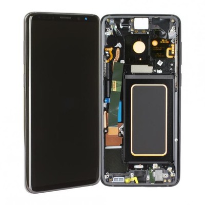 Original Samsung Galaxy S9 Plus G965F LCD Amoled Display Touch Rahmen Schwarz