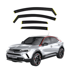 Wind Deflectors for Vauxhall MOKKA B MK2 5-Door 2020-25 4-pcs Set Rain Visors