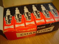 10 VINTAGE CHAMPION 7 COM 18mm Spark Plugs AUSTIN FORD MORRIS ROLLS ROYCE VSCC