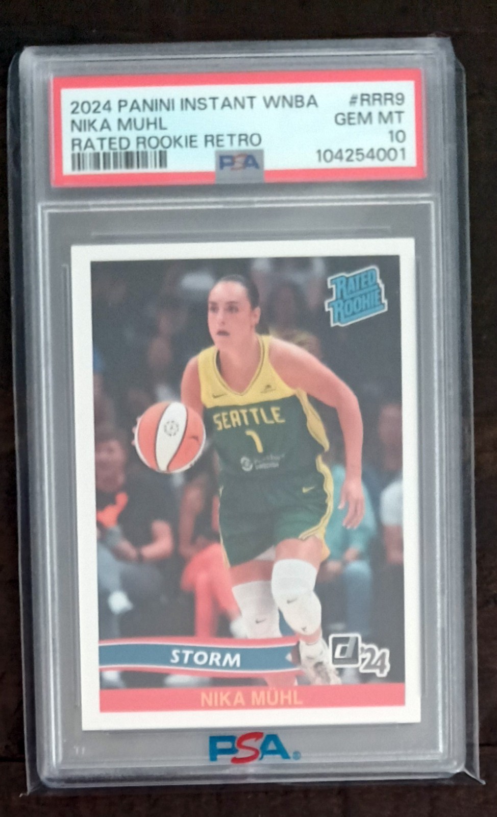 2024 Panini Instant WNBA Retro Rated Rookie 💎ALL PSA 10💎 14 Card Set view 10