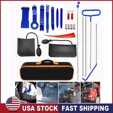 22pcs Stainless Emergency Auto Tool Window Car Door Unlocklock Repair Tool Kits