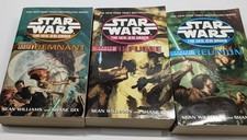 Lot of 3 Star Wars New Jedi Order Force Heretic Trilogy  see pictures please