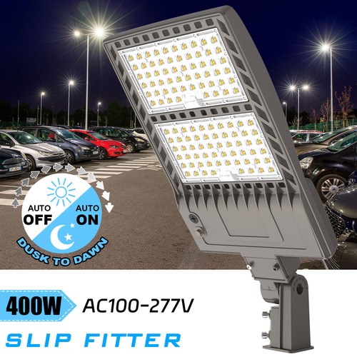 60000 Lumens LED Parking Lot Shoebox Light 400W Outdoor Area Lighting ...