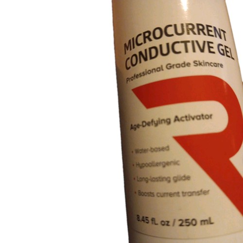 Red Microcurrent Conductive Gel Hypoallergenic 8.45 Oz 250ml EXP 09/29 - Picture 2 of 3
