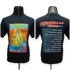 2000 Electro Metal Band POWERMAN 5000 Rocket & Robots T shirt NH28892