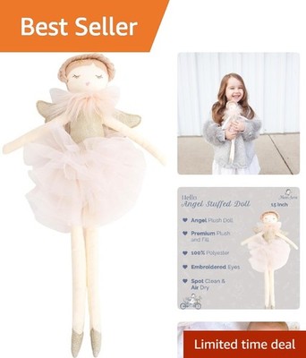 Bezaubernde 15 Zoll Engel Stofftier Puppe-das perfekte Plüschgeschenk für kleine Mädchen