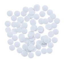 400 Pieces Microdermabrasion Filters 10mm 400 Count Pack of 1 , White