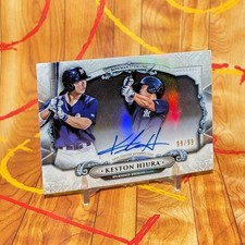 2018 Keston Hiura Bowman Chrome Bowman Sterling Continuity #BSA-KH Autographs