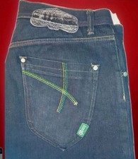 Mens Vintage 90s Y2K Streetwear Baggy Style Mecca Denim Shorts Sz 38 Oldschool